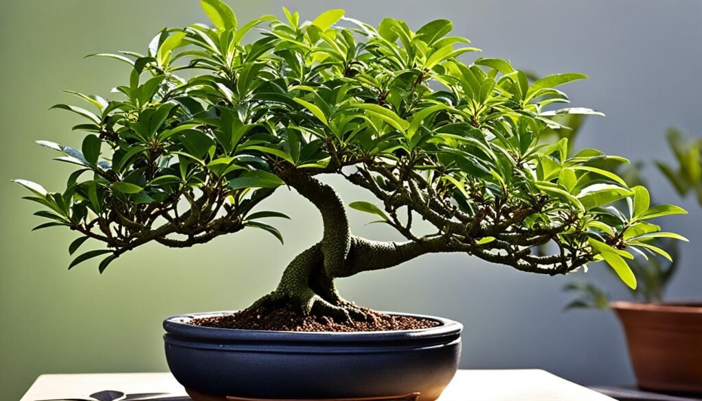 Bonsai de aguacate