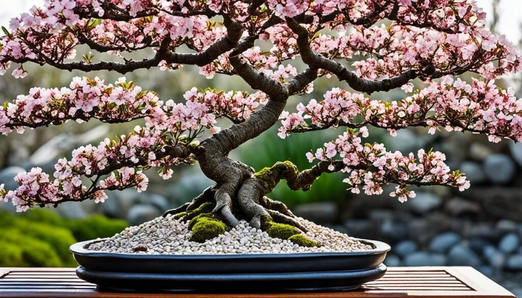 bonsai de cerezo japonés