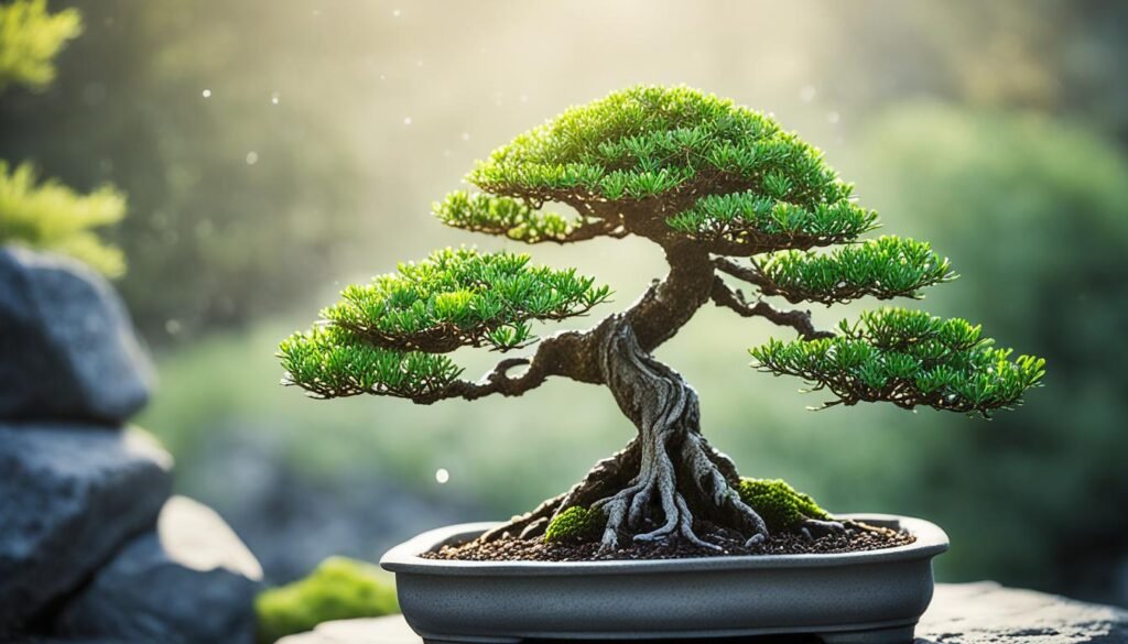 cuidados del bonsai en piedra