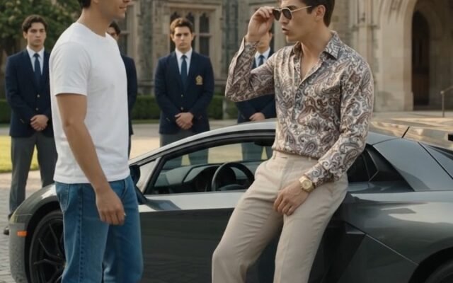 El arrogante que humilló a un joven por un Lamborghini sin imaginar la brutal lección que recibiría