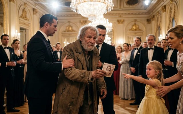 El Indigente que Irrumpió en una Lujosa Fiesta y el Secreto en su Bolsillo que Paralizó a Todos